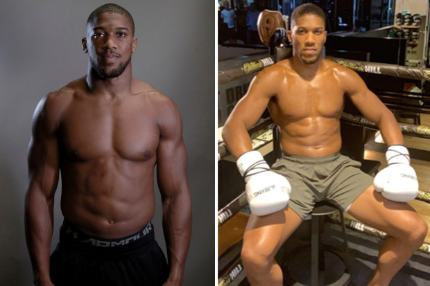 anthony joshua before after
